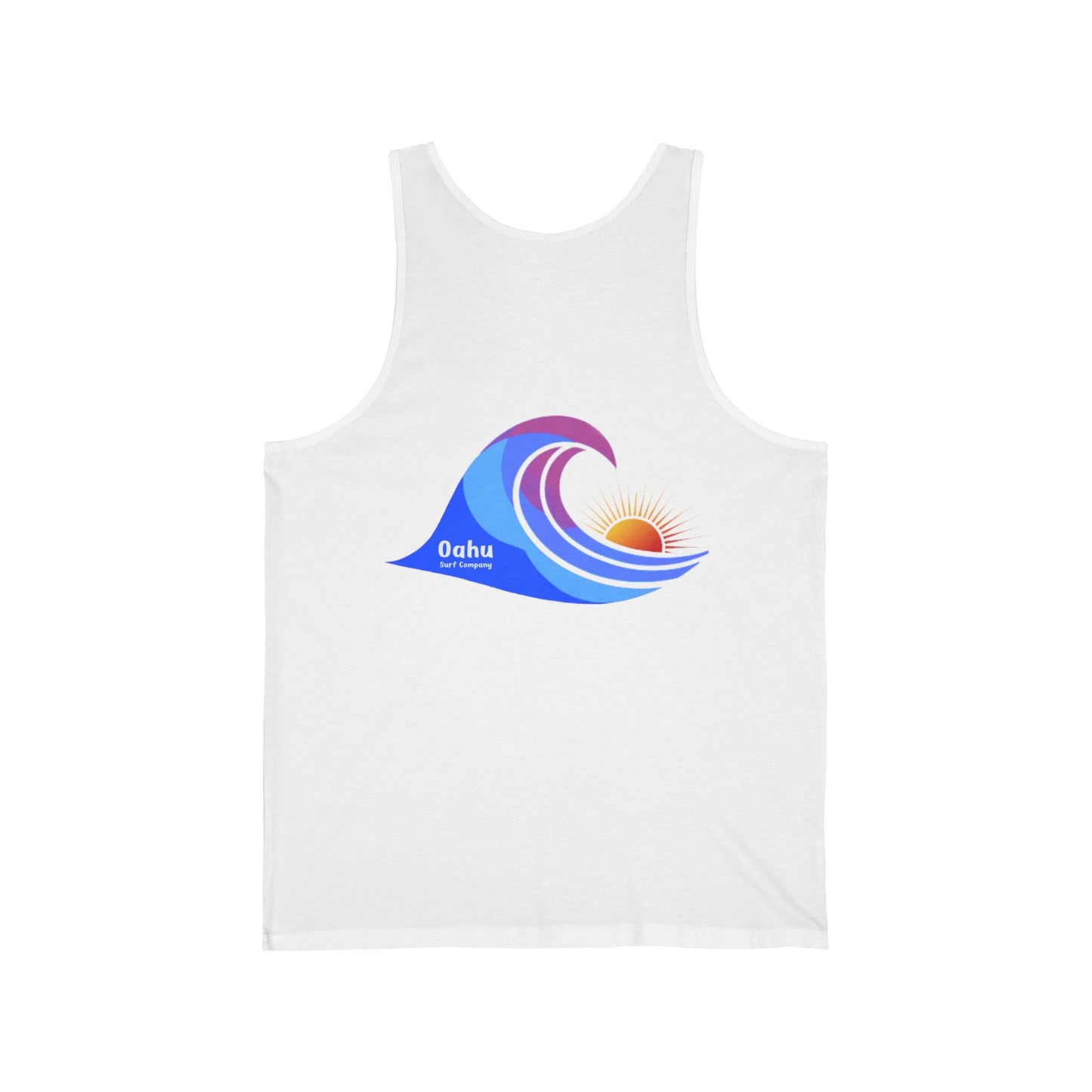 Hawaiian Ocean Wave Men's Tank Top - O'ahu Surf Company