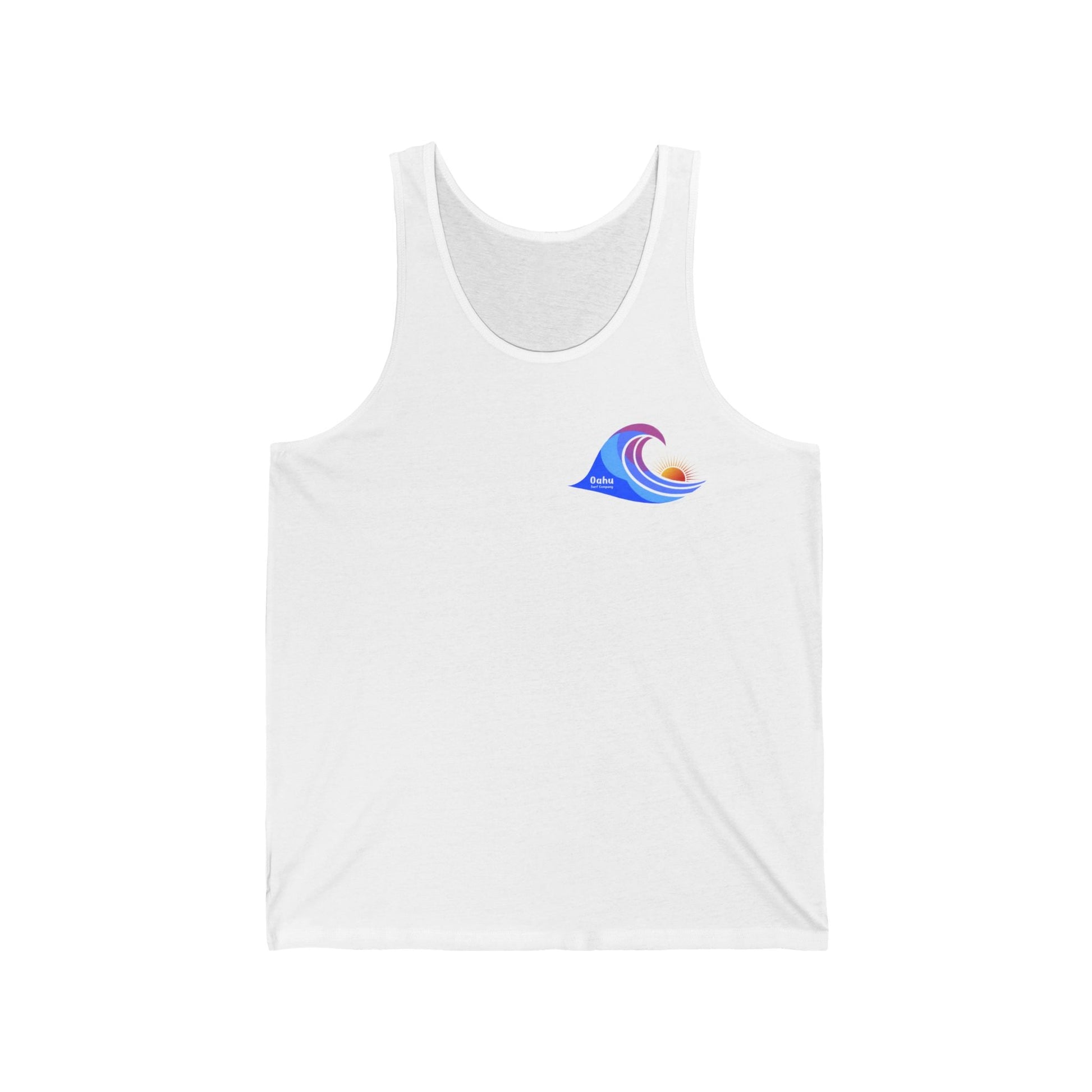 Hawaiian Ocean Wave Men's Tank Top - O'ahu Surf Company