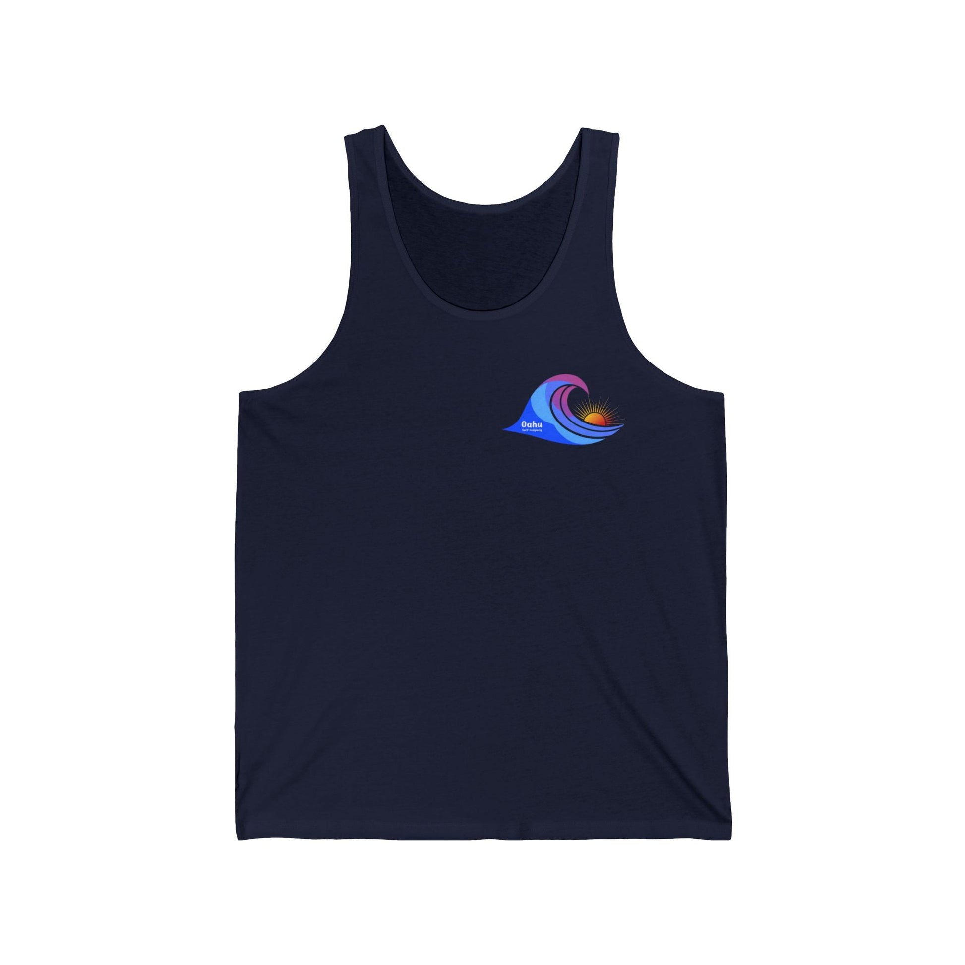 Hawaiian Ocean Wave Men's Tank Top - O'ahu Surf Company