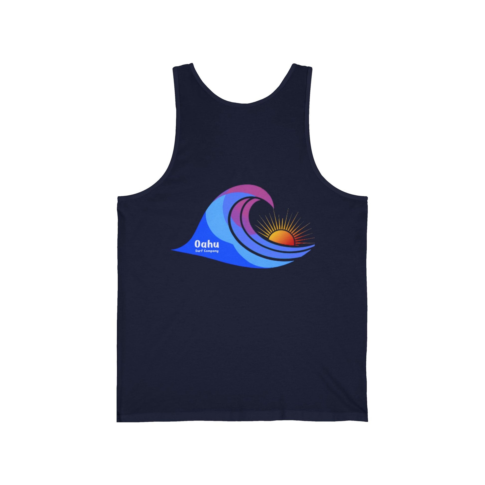 Hawaiian Ocean Wave Men's Tank Top - O'ahu Surf Company