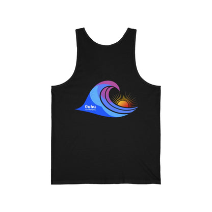 Hawaiian Ocean Wave Men's Tank Top - O'ahu Surf Company