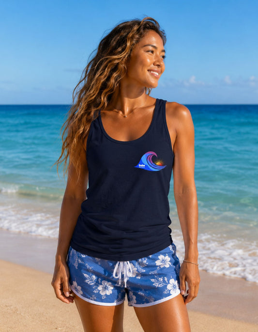 Hawaiian Ocean Wave Unisex Tank Top - O'ahu Surf Company