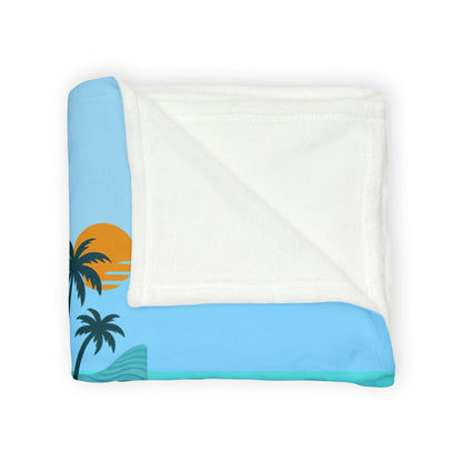 HI Hawaii Island Style Throw Blanket Super Soft Fleece - O'ahu Surf Company