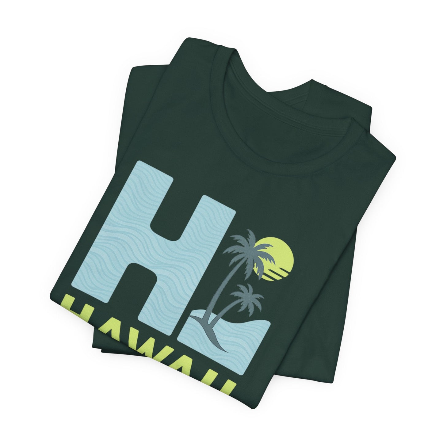HI Hawaii Mens Island Style Tee - O'ahu Surf Company