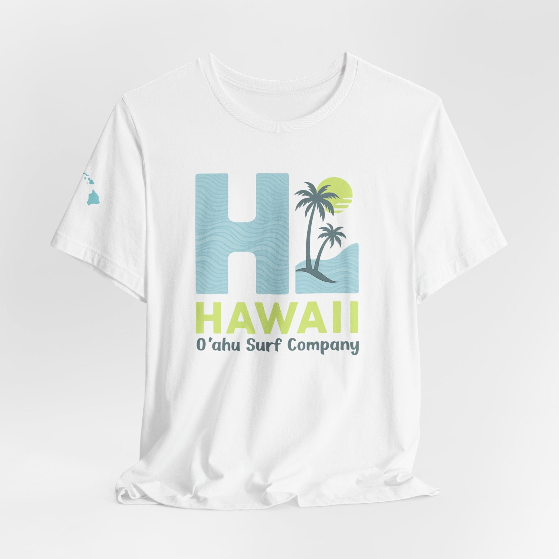 HI Hawaii Mens Island Style Tee - O'ahu Surf Company