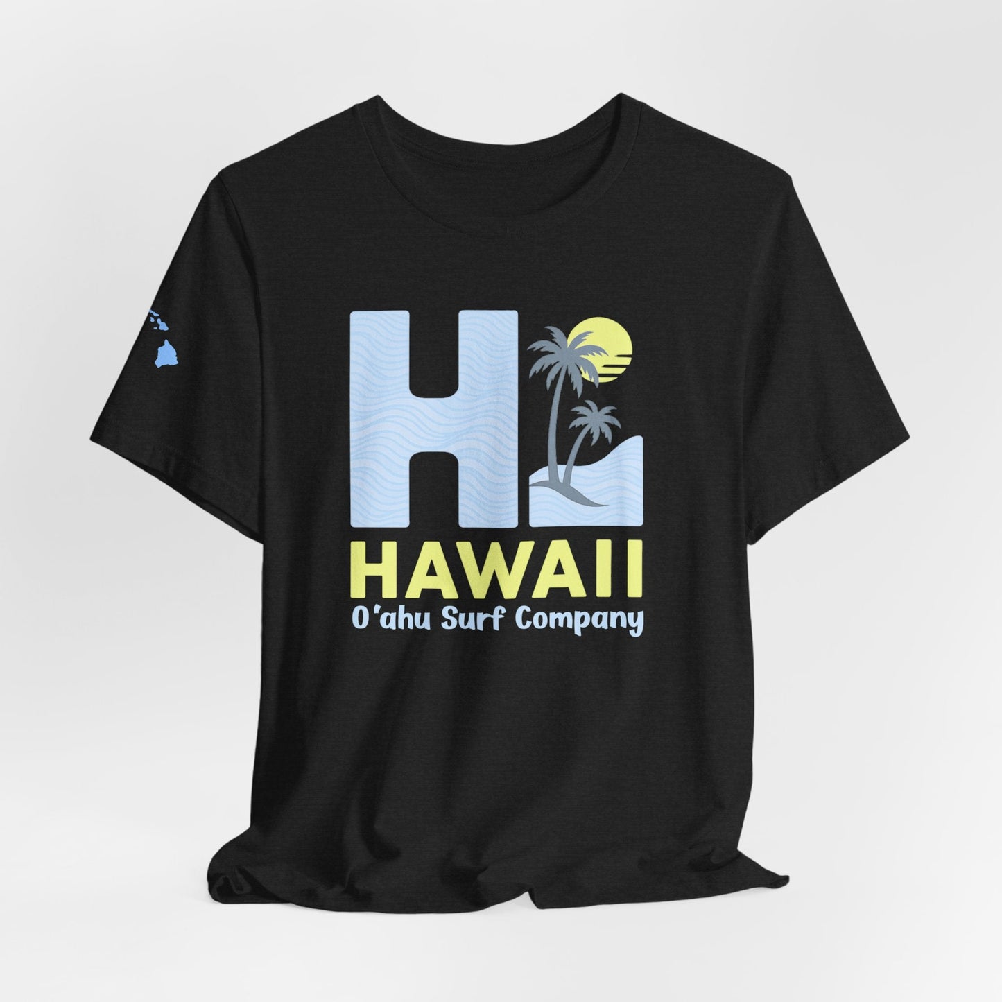 HI Hawaii Mens Island Style Tee - O'ahu Surf Company