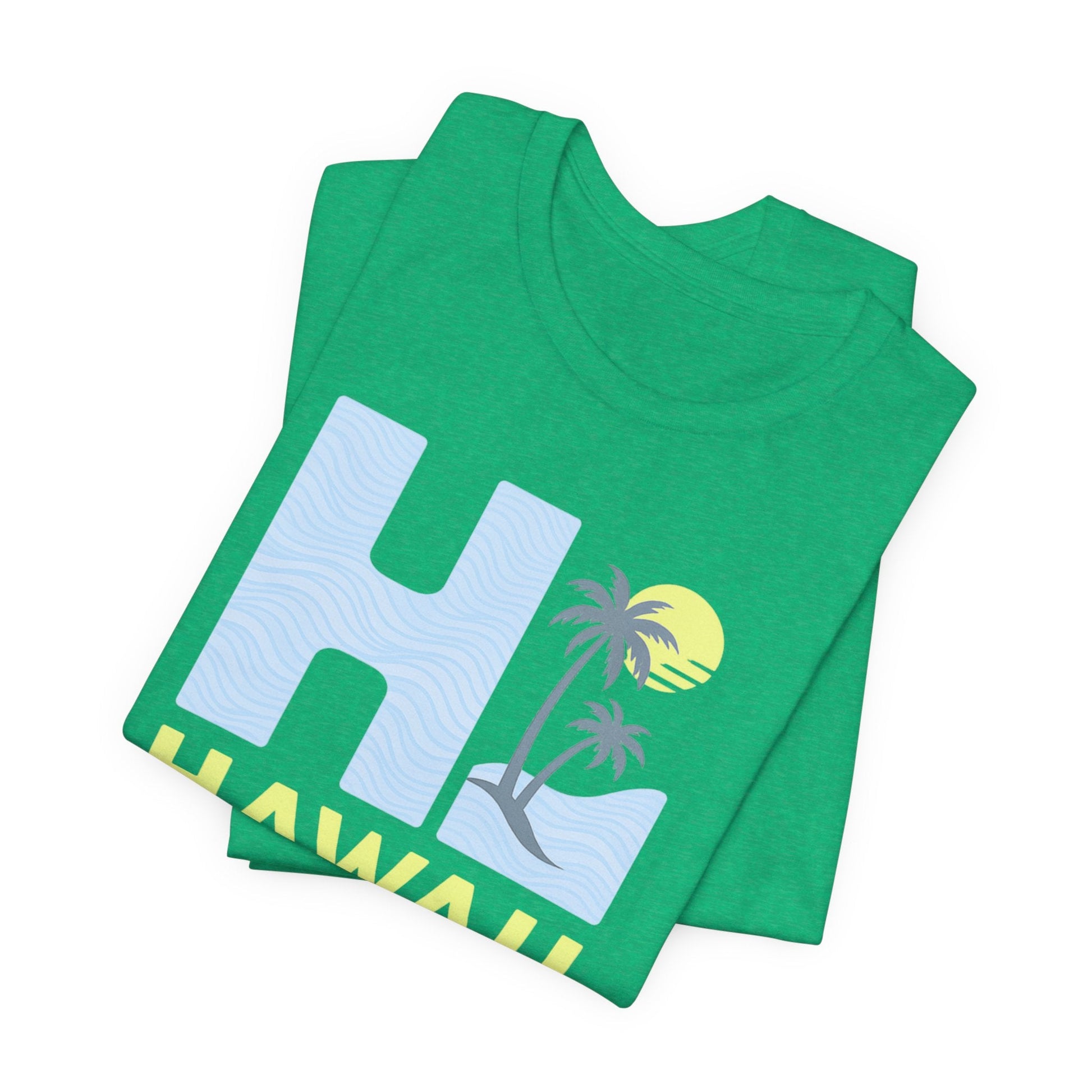 HI Hawaii Mens Island Style Tee - O'ahu Surf Company