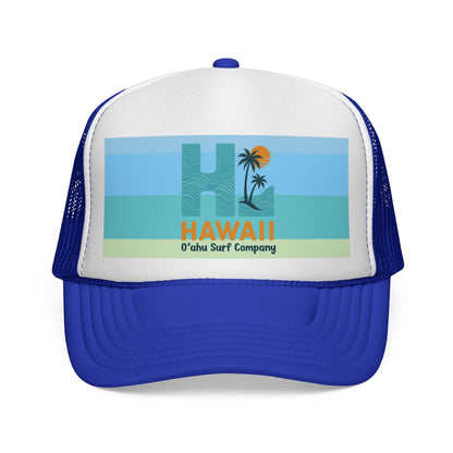 HI Hawaii Trucker Hat - O'ahu Surf Company