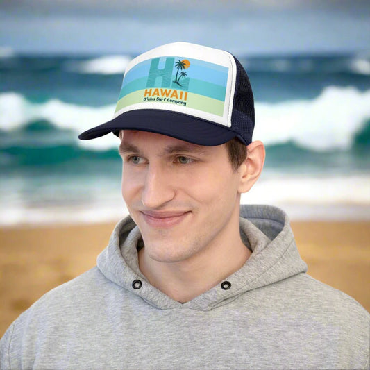 HI Hawaii Trucker Hat - O'ahu Surf Company