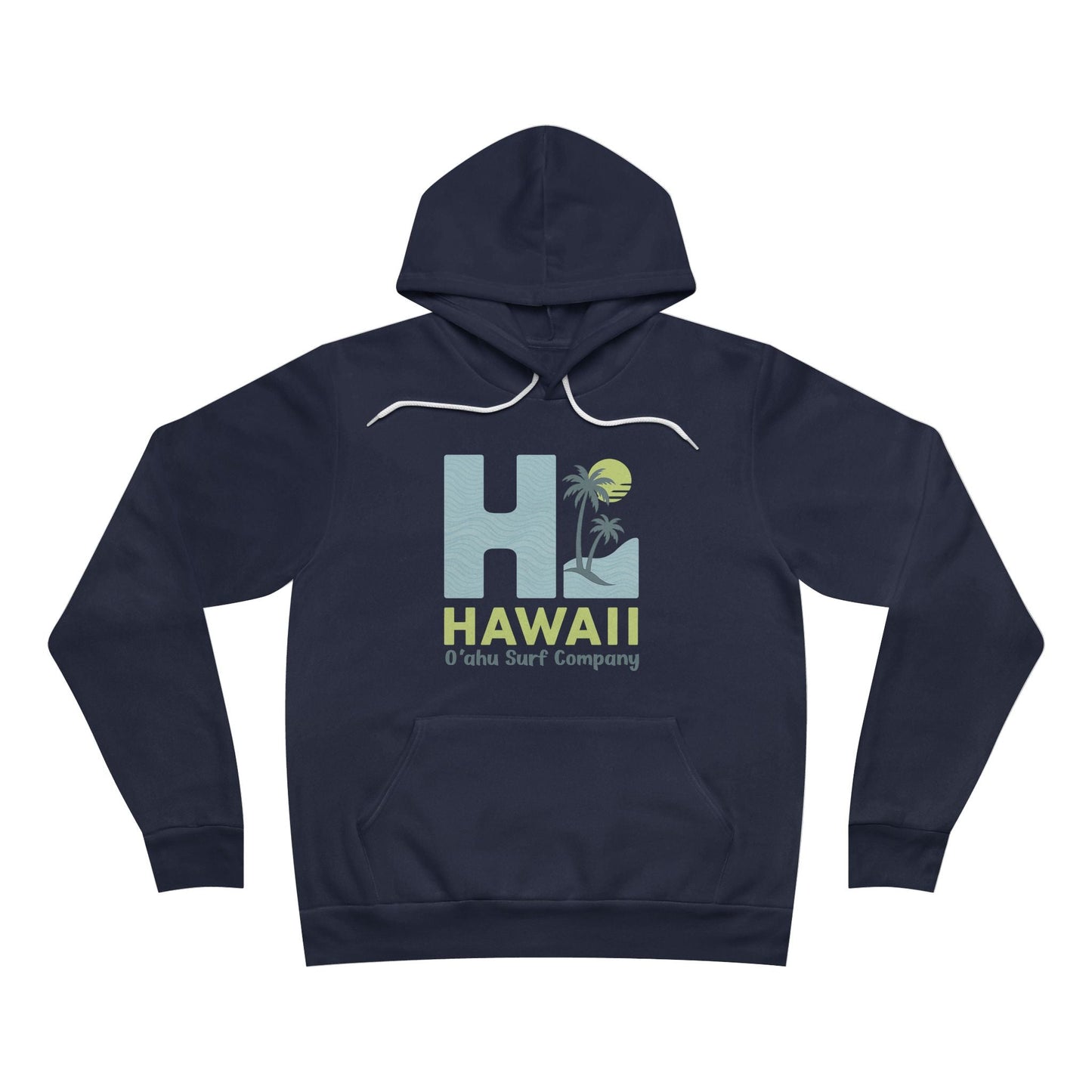 HI Hawaii Womens Hoodie Island Style Sweatshirt O’ahu Surf Company Hawaii - O'ahu Surf Company