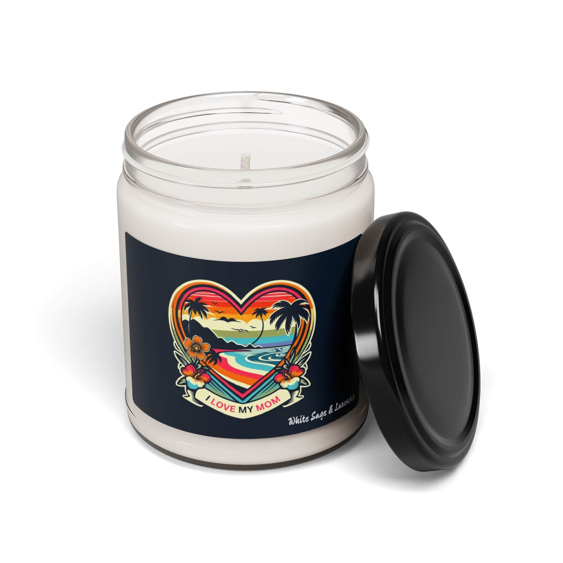 I Love My Mom Scented Candle, 9oz - O'ahu Surf Company