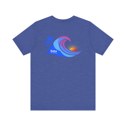 Island Wave Women’s Tee – O’ahu Surf Company Hawaii Surf Shirt - O'ahu Surf Company