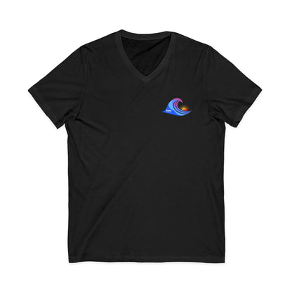 Island Wave Women’s V - Neck Tee – O’ahu Surf Company Hawaii Surf Shirt - O'ahu Surf Company