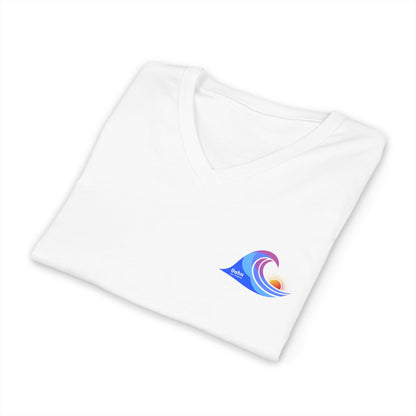 Island Wave Women’s V - Neck Tee – O’ahu Surf Company Hawaii Surf Shirt - O'ahu Surf Company