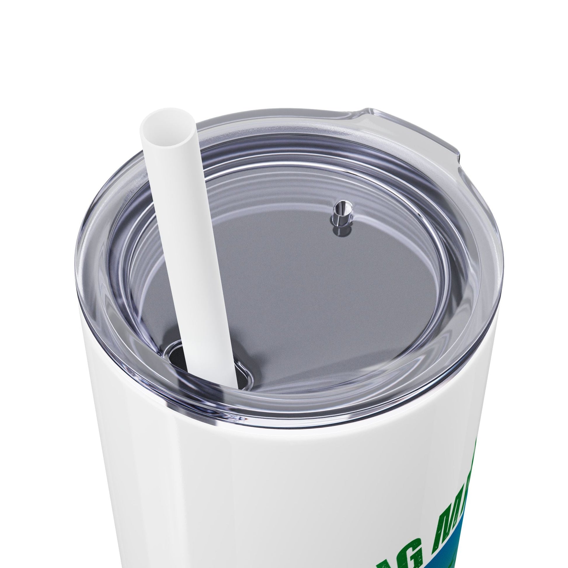 Living My Best Life Hawaii Skinny Tumbler with Straw 20oz - O'ahu Surf Company