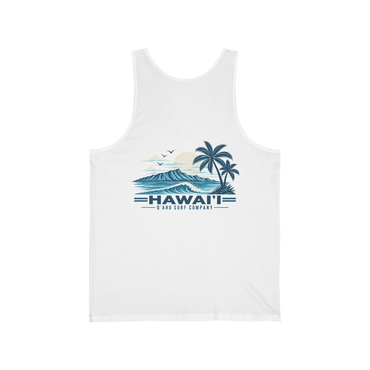 Men’s Hawaii Surf Tank Top – Oʻahu Hawaiian Beach Tank - O'ahu Surf Company