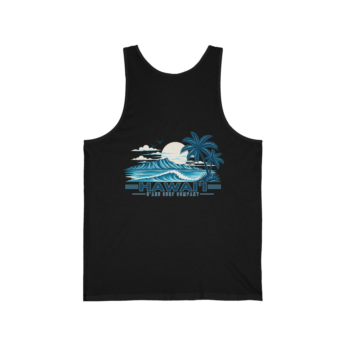 Men’s Hawaii Surf Tank Top – Oʻahu Hawaiian Beach Tank - O'ahu Surf Company