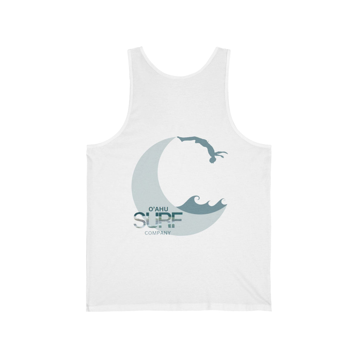 Men's Hawaii Tank Top – Ocean Cliff Diver - O'ahu Surf Company