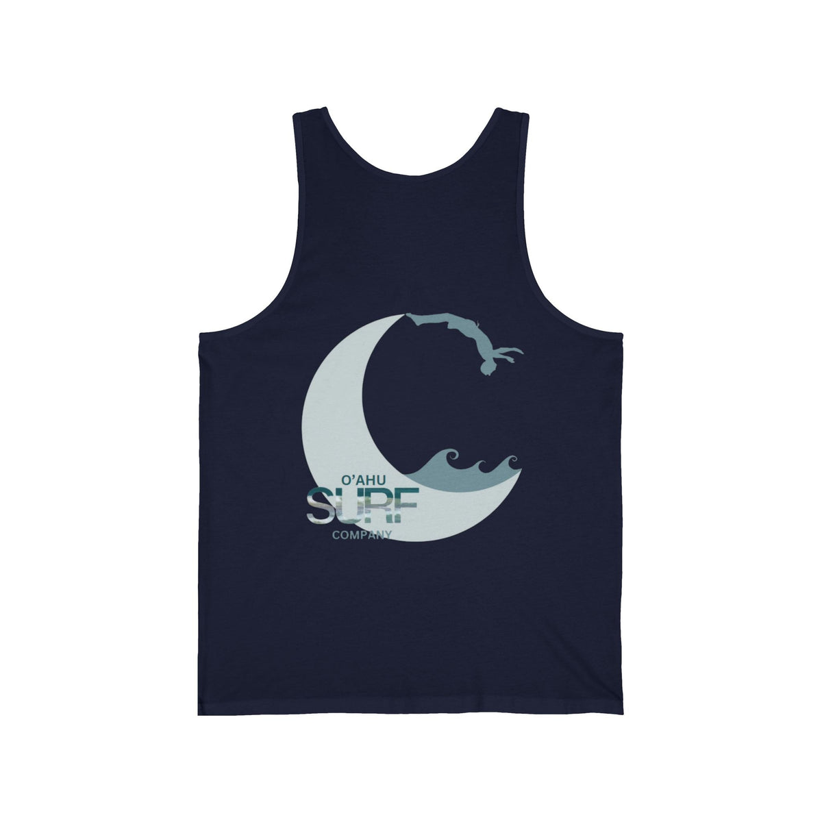 Men's Hawaii Tank Top – Ocean Cliff Diver - O'ahu Surf Company