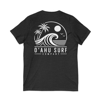 Men's Hawaii V-Neck T-Shirt | Oahu Surf Style - O'ahu Surf Company