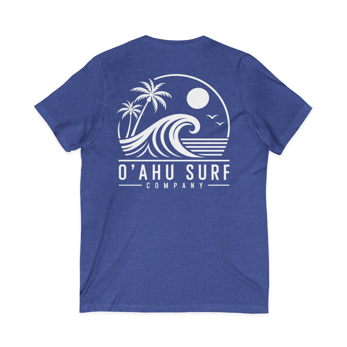 Men's Hawaii V-Neck T-Shirt | Oahu Surf Style - O'ahu Surf Company