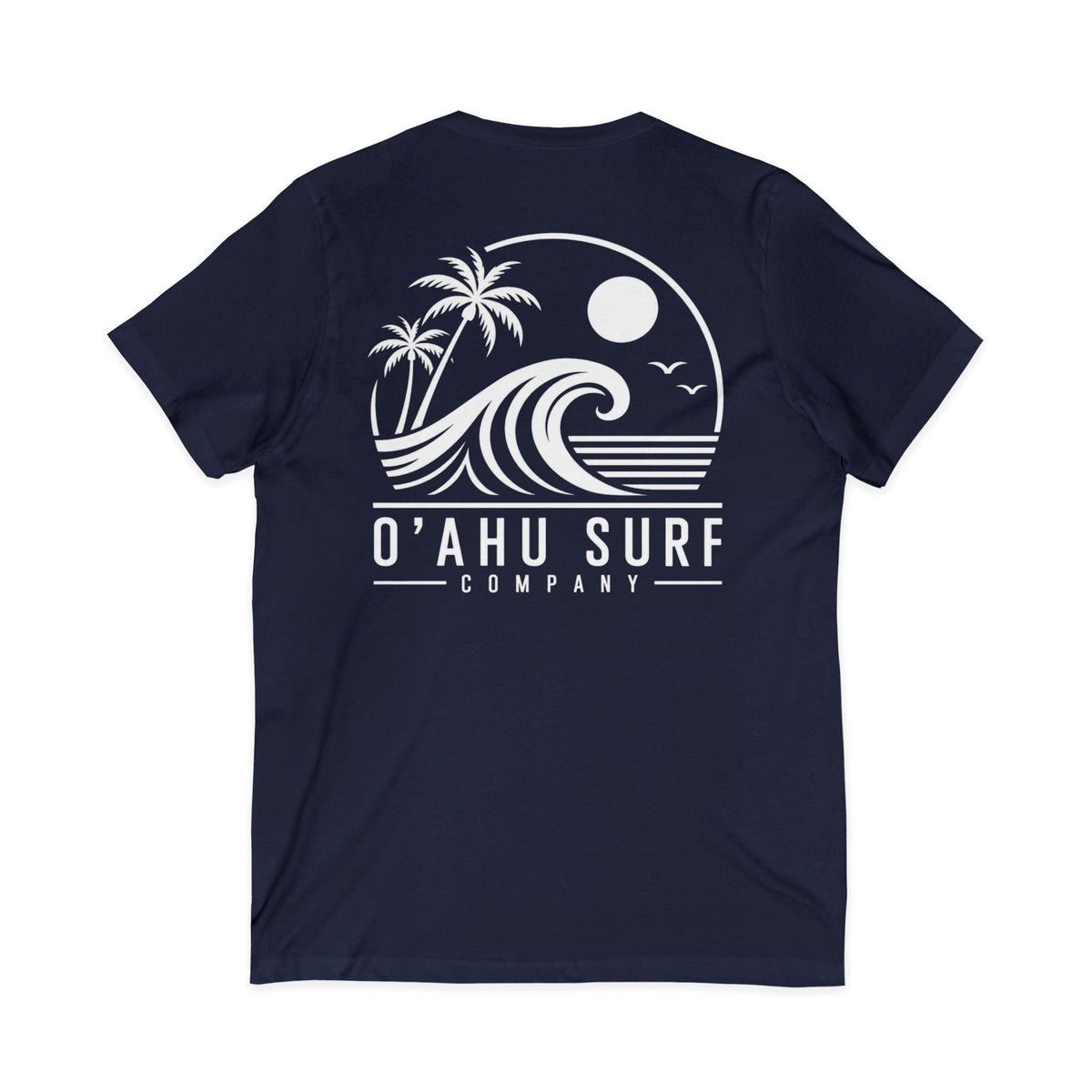 Men's Hawaii V-Neck T-Shirt | Oahu Surf Style - O'ahu Surf Company