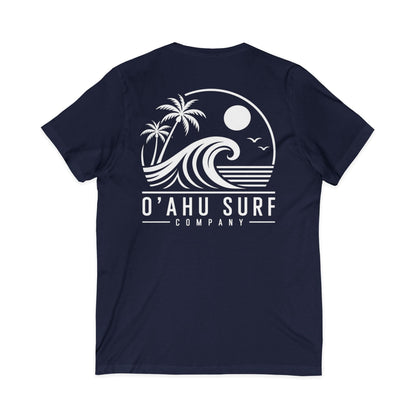 Men's Hawaii V-Neck T-Shirt | Oahu Surf Style - O'ahu Surf Company
