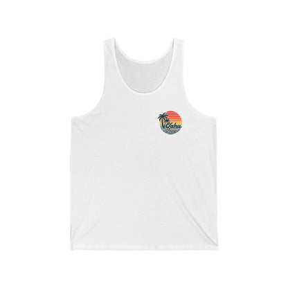 Men's Retro Aloha Hawaii Tank Top - O'ahu Surf Company