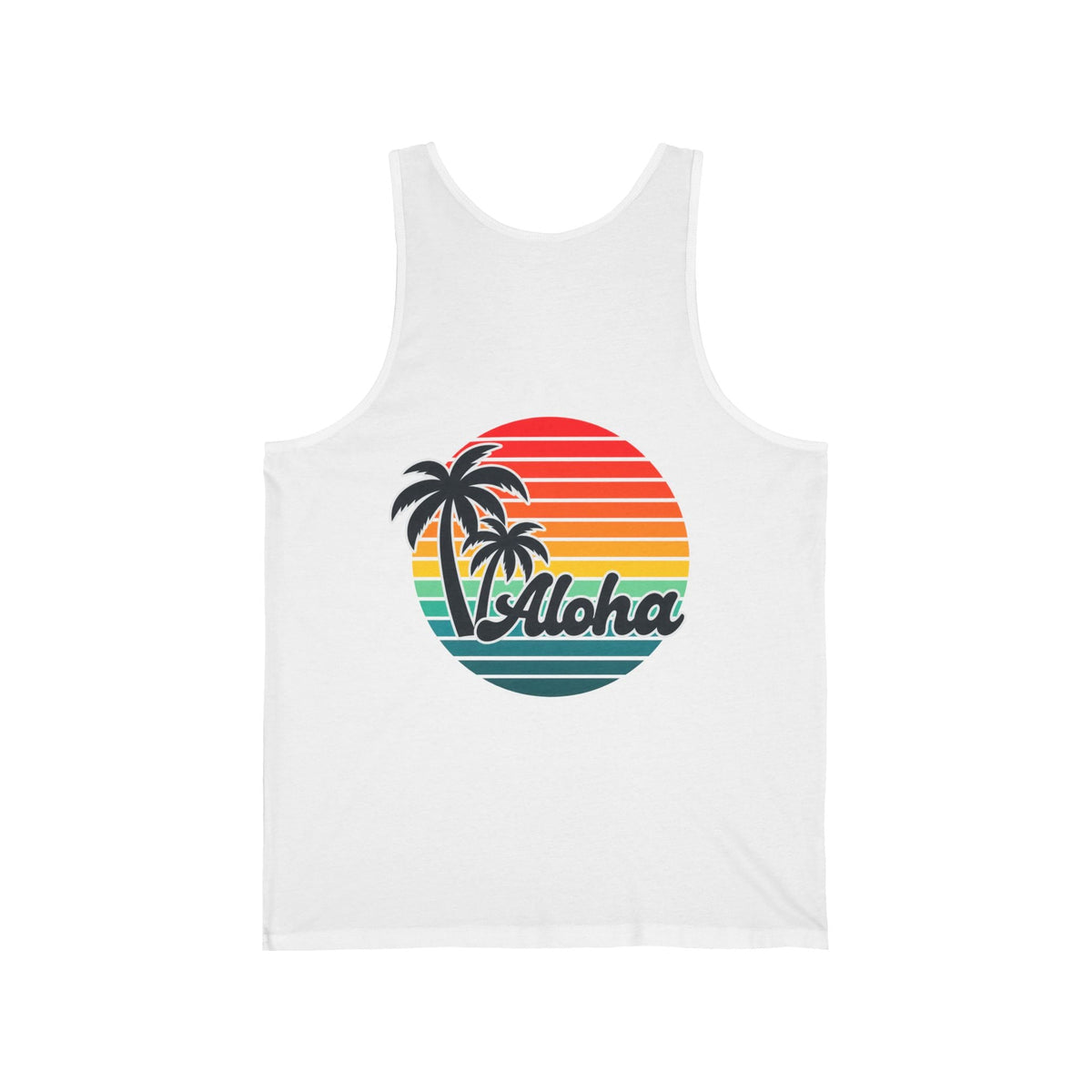 Men's Retro Aloha Hawaii Tank Top - O'ahu Surf Company