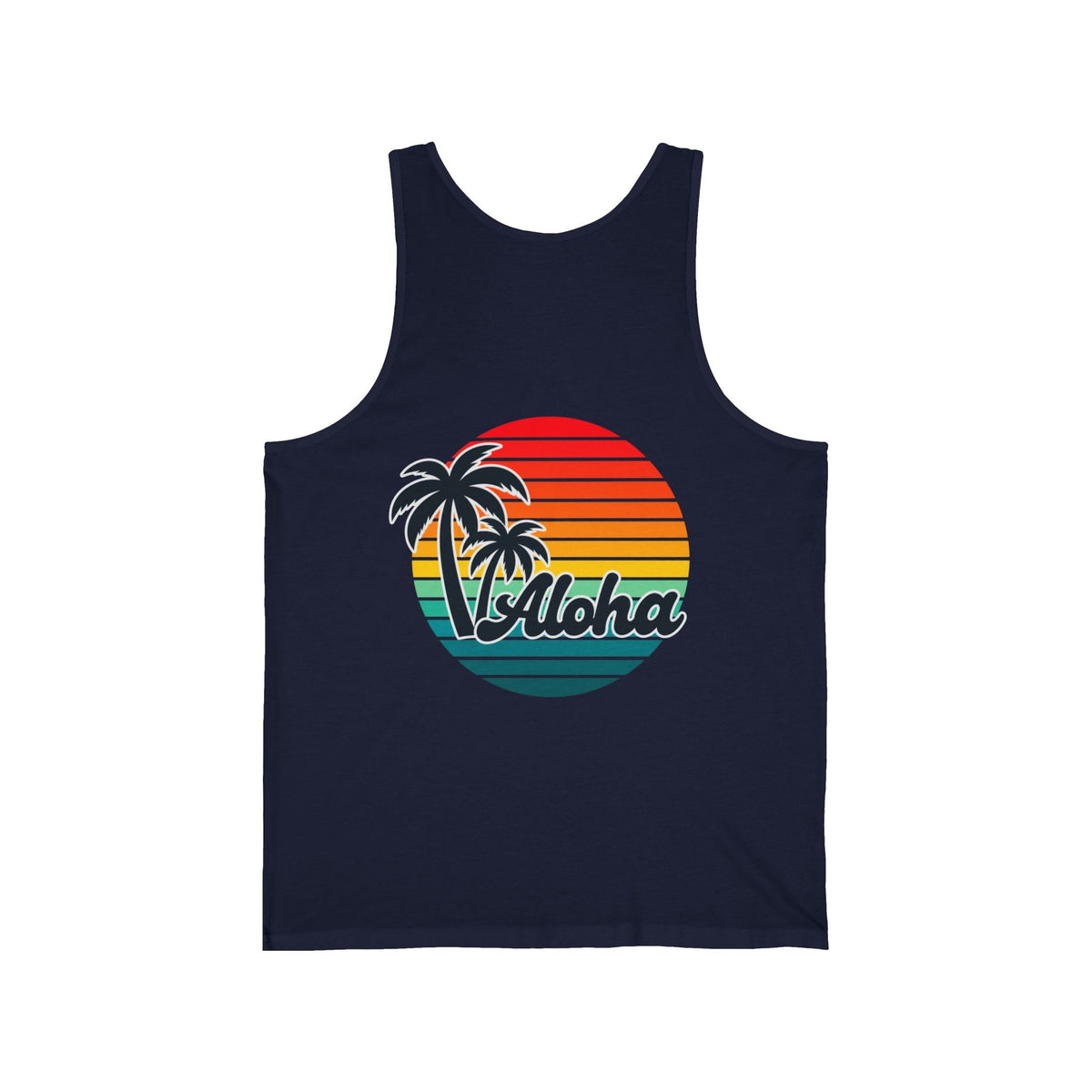 Men's Retro Aloha Hawaii Tank Top - O'ahu Surf Company