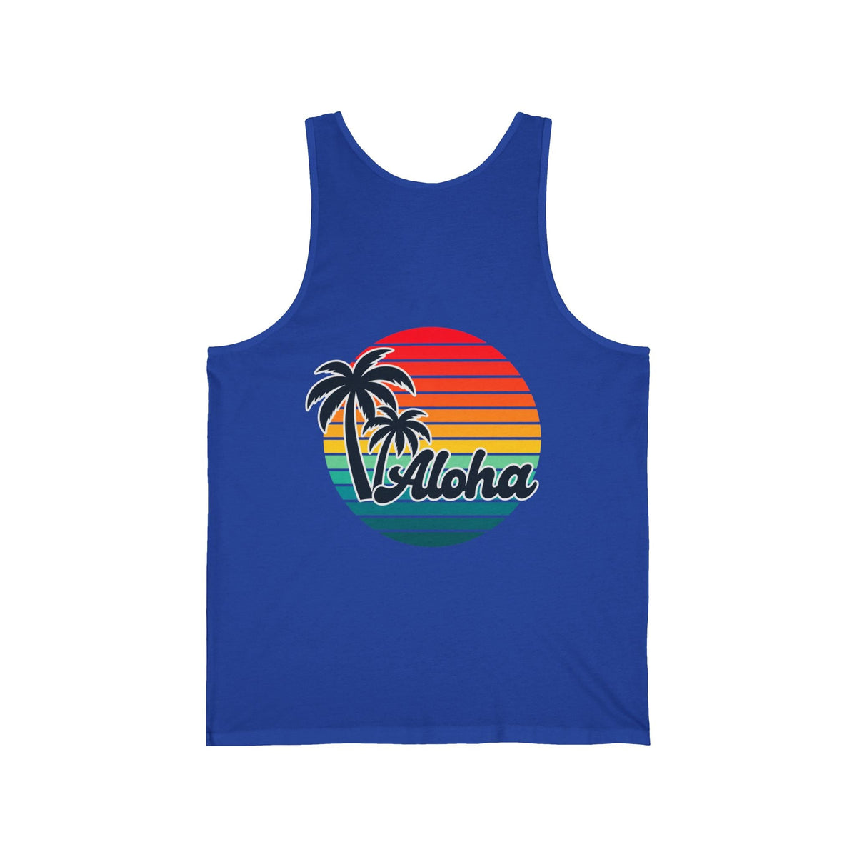 Men's Retro Aloha Hawaii Tank Top - O'ahu Surf Company