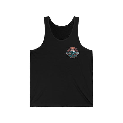 Men's Surf Tank Top Oahu Hawaii Ocean Wave - O'ahu Surf Company
