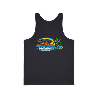 Men's Waikiki Beach Hawaii Tank Top - O'ahu Surf Company