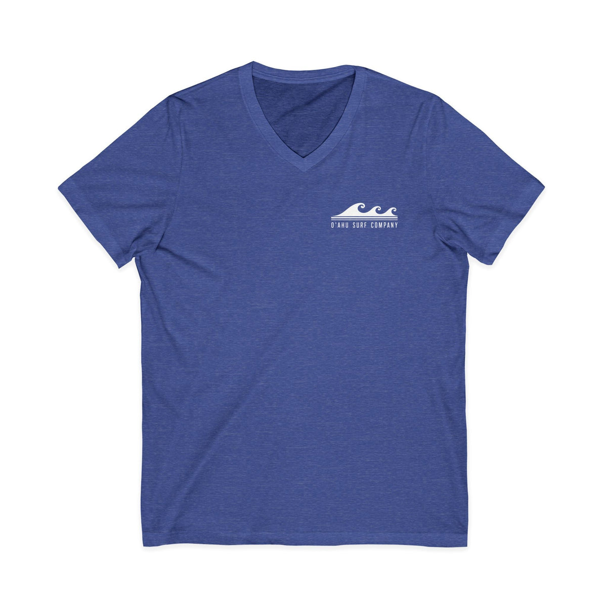 Men's Waikiki Beach Hawaii V-Neck T-Shirt - O'ahu Surf Company