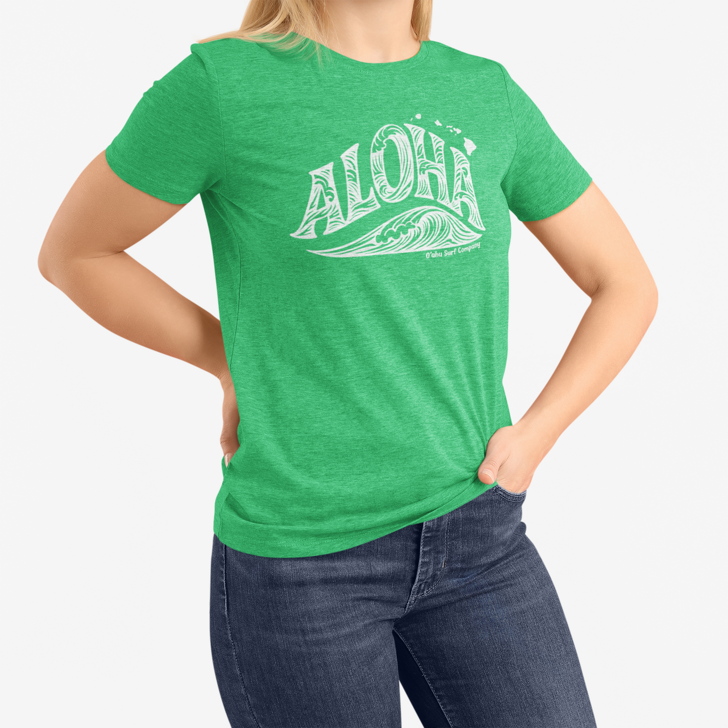 Aloha Hawaii Wave T-shirt