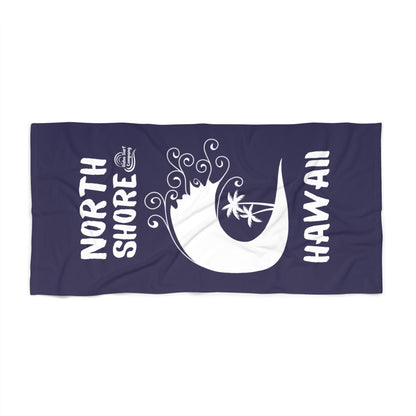 North Shore Hawaii Beach Towel – Indigo - O'ahu Surf Company