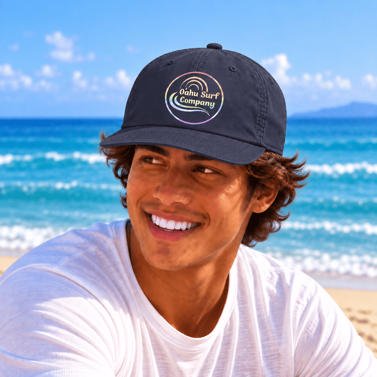 O'ahu Hawaii Rainbow Surf Quick-Dry Hat - O'ahu Surf Company