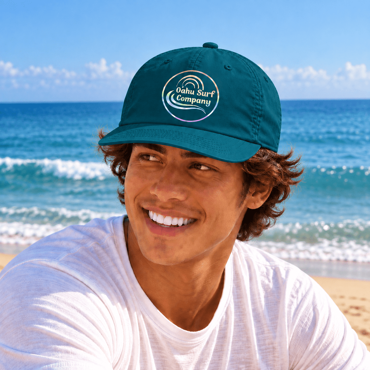O'ahu Hawaii Rainbow Surf Quick-Dry Hat - O'ahu Surf Company