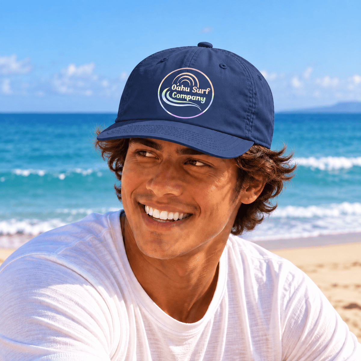 O'ahu Hawaii Rainbow Surf Quick-Dry Hat - O'ahu Surf Company