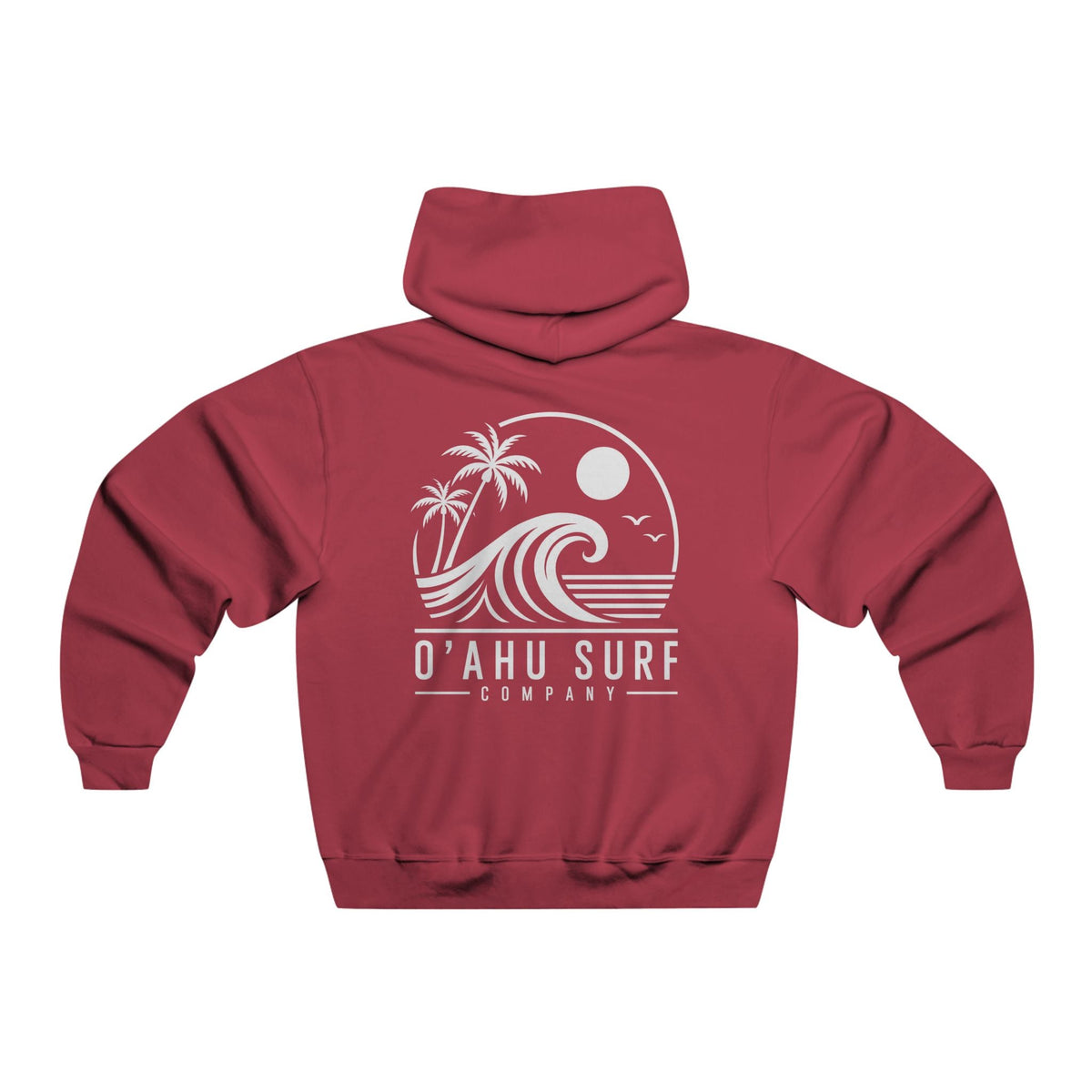 Oʻahu Hawaii Surf Wave Men’s Hoodie - O'ahu Surf Company
