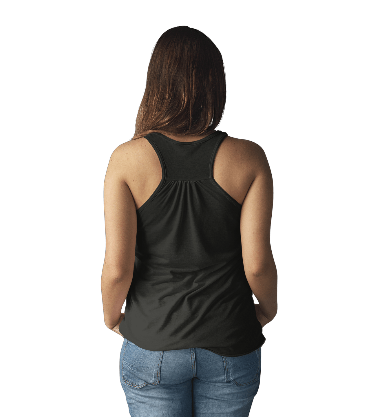 Oahu Hawaii Tropical Surf Board Flowy Racerback Women's Tank - O'ahu Surf Company