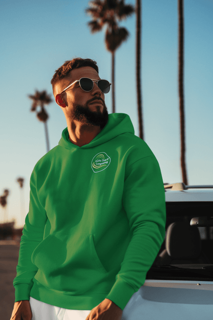 Oahu Surf Company HI Hawaii Hoodie – Hawaiian Surf Sweatshirt with Island Style Design - O'ahu Surf Company