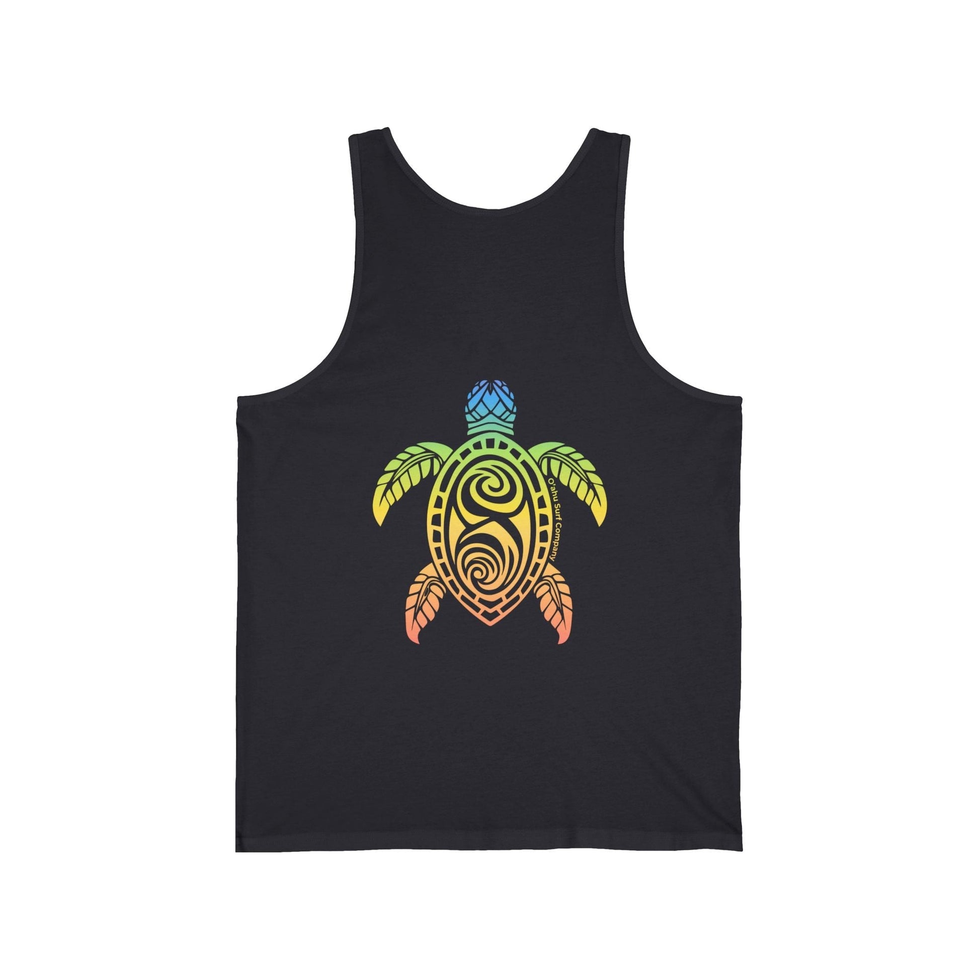 O'ahu Surf Company Logo Turtle Unisex Tank Top - O'ahu Surf Company