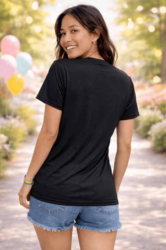 Obviously a Unicorn Rainbow Graphic Tee Fun Rainbow Polyester Jersey Shirt - O'ahu Surf Company