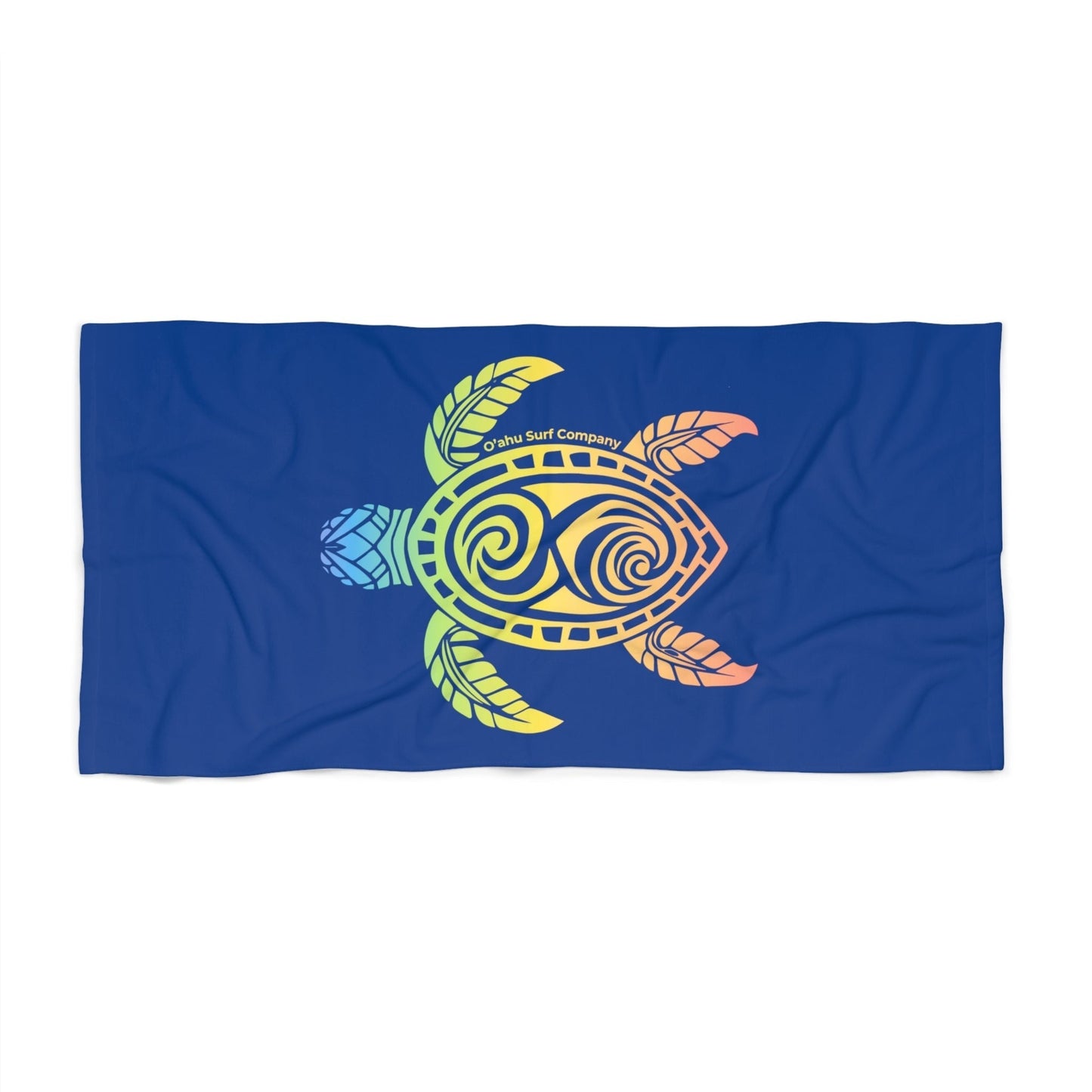 Rainbow Sea Turtle Beach Towel - O'ahu Surf Company