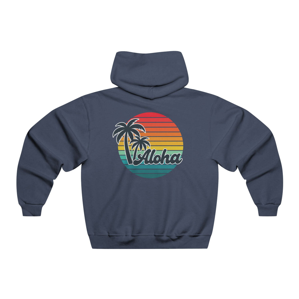 Retro Aloha Sunset Hawaii Hoodie Sweatshirt - O'ahu Surf Company