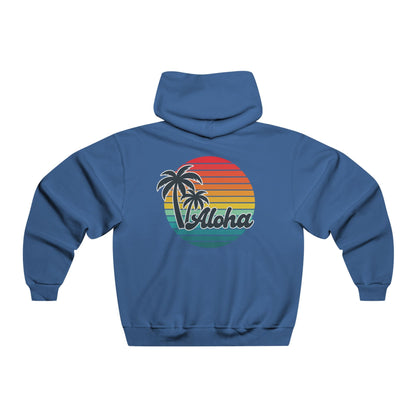 Retro Aloha Sunset Hawaii Hoodie Sweatshirt - O'ahu Surf Company