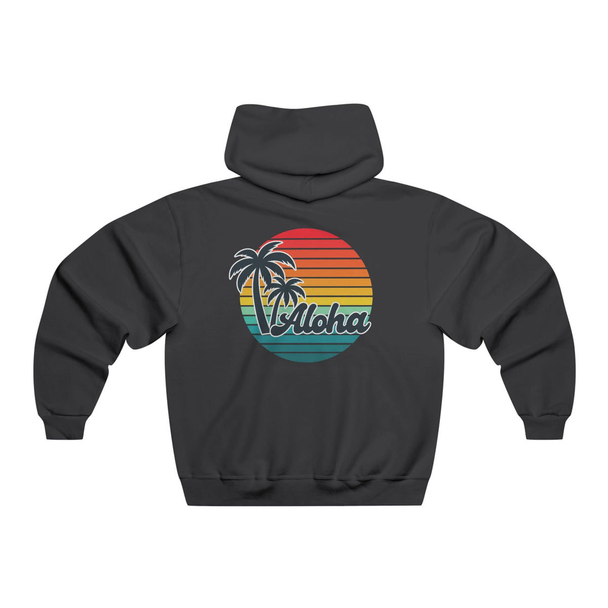 Retro Aloha Sunset Hawaii Hoodie Sweatshirt - O'ahu Surf Company