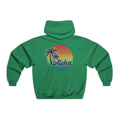 Retro Aloha Sunset Hawaii Hoodie Sweatshirt - O'ahu Surf Company