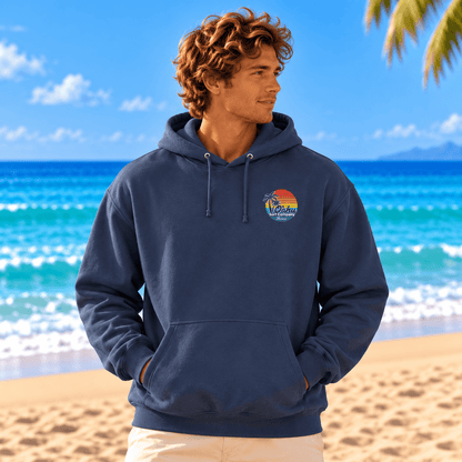 Retro Aloha Sunset Hawaii Hoodie Sweatshirt - O'ahu Surf Company